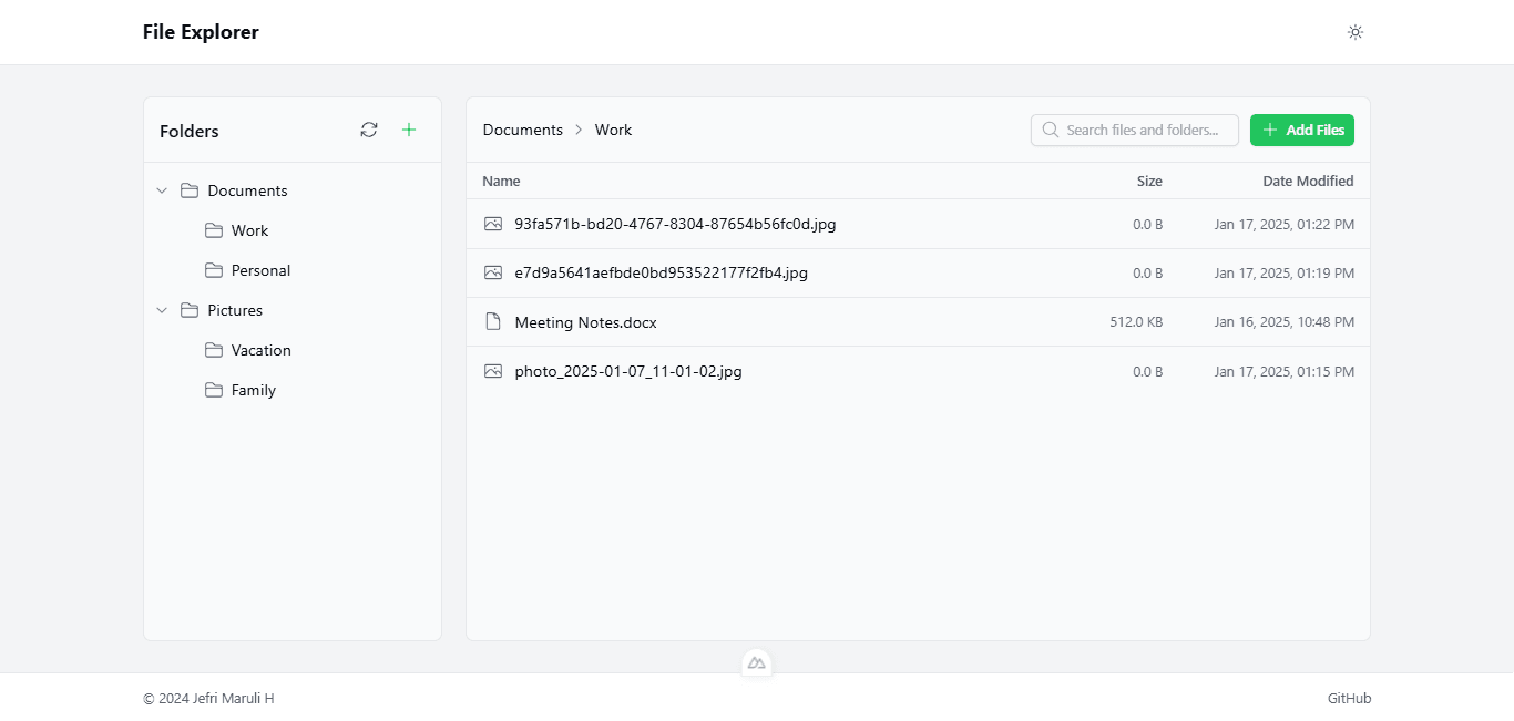 File Explorer
